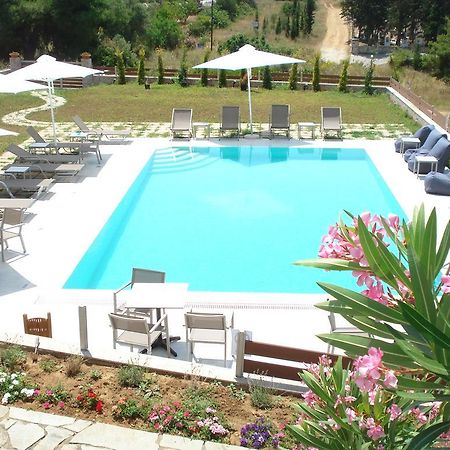 Néa Fókaia Villa Madeleine Tower View מראה חיצוני תמונה