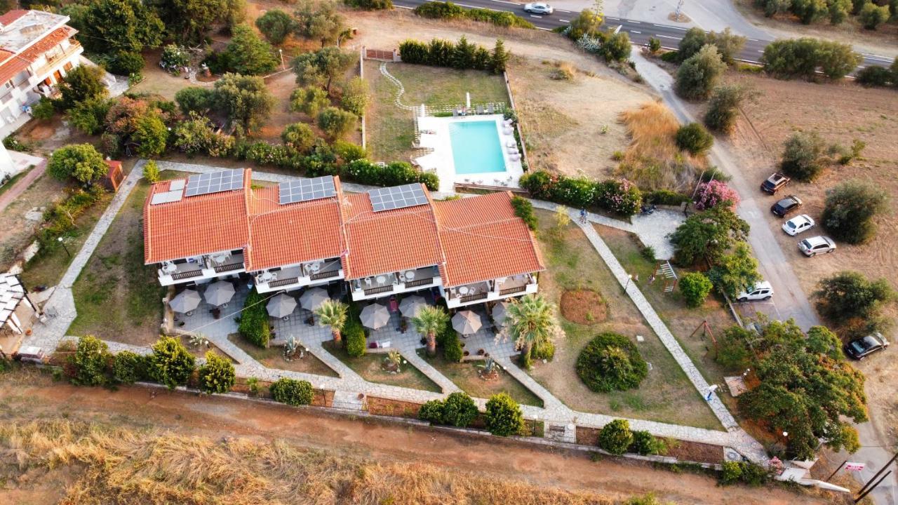 Néa Fókaia Villa Madeleine Tower View מראה חיצוני תמונה