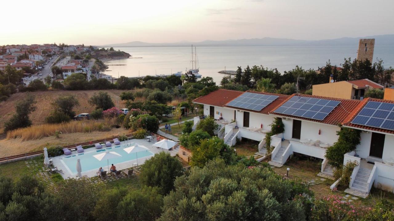 Néa Fókaia Villa Madeleine Tower View מראה חיצוני תמונה
