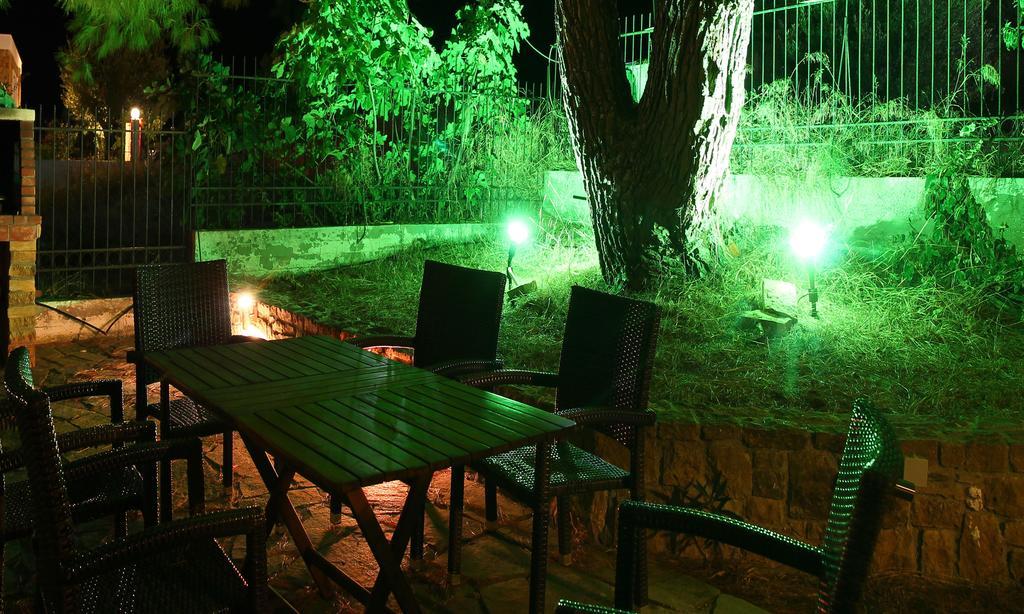 Néa Fókaia Villa Madeleine Tower View מראה חיצוני תמונה