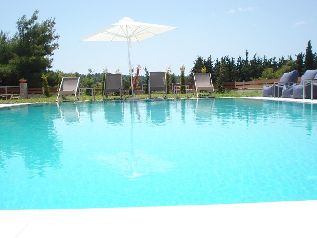 Néa Fókaia Villa Madeleine Tower View מראה חיצוני תמונה